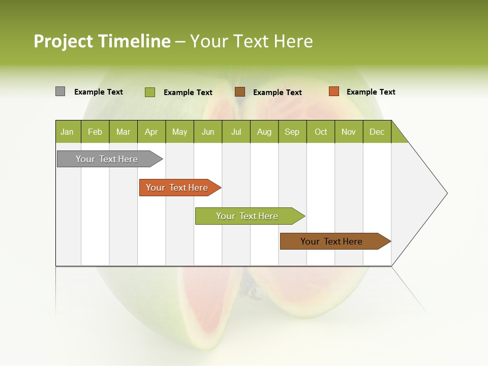 Background Orange Sweet PowerPoint Template