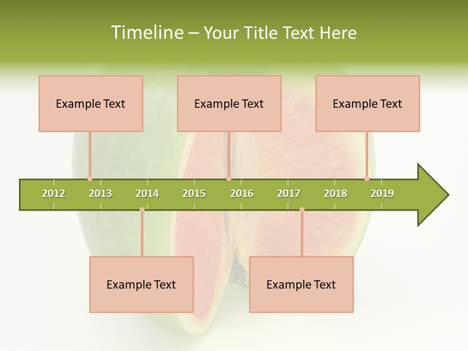 Background Orange Sweet PowerPoint Template