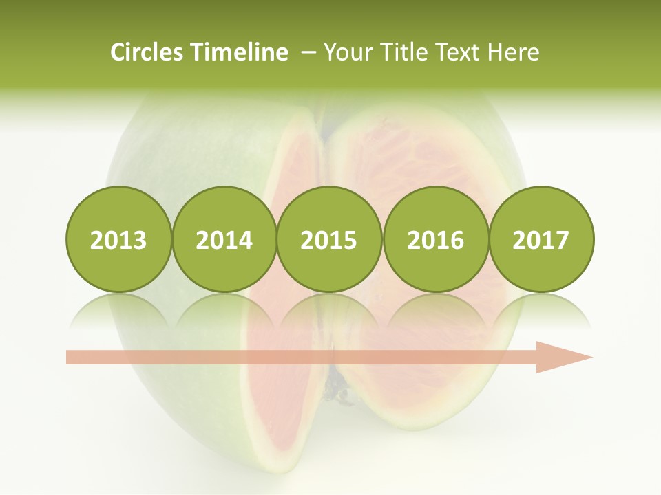 Background Orange Sweet PowerPoint Template