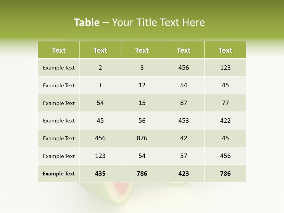 Background Orange Sweet PowerPoint Template