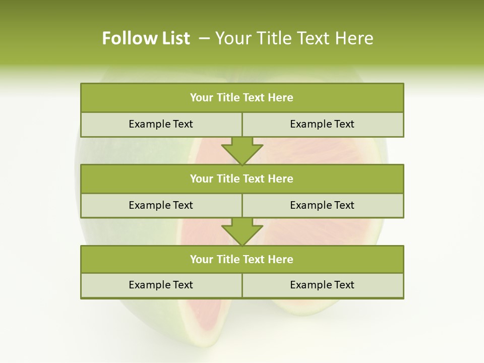 Background Orange Sweet PowerPoint Template
