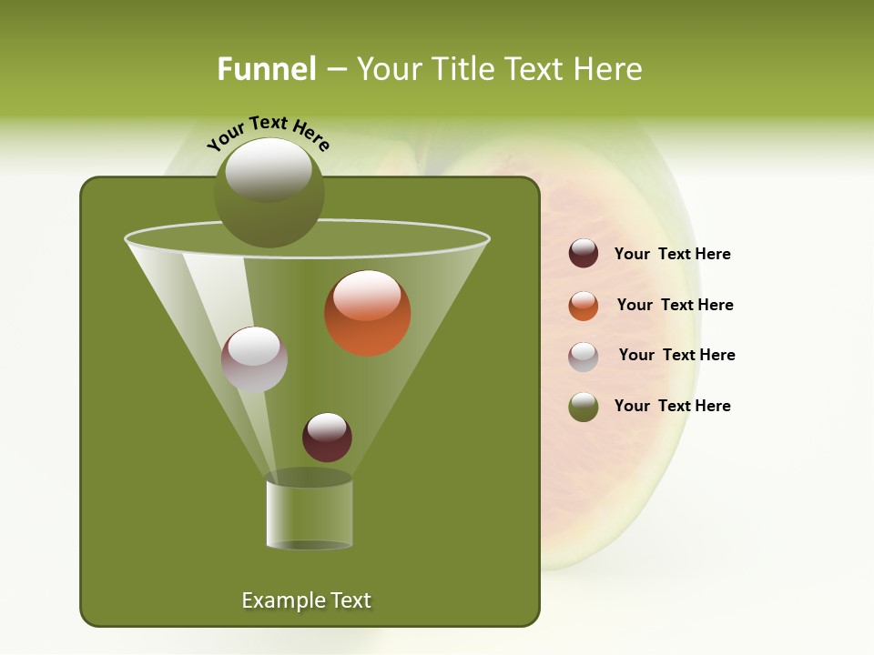 Background Orange Sweet PowerPoint Template