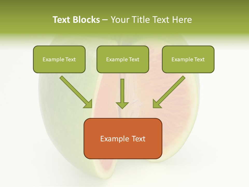 Background Orange Sweet PowerPoint Template