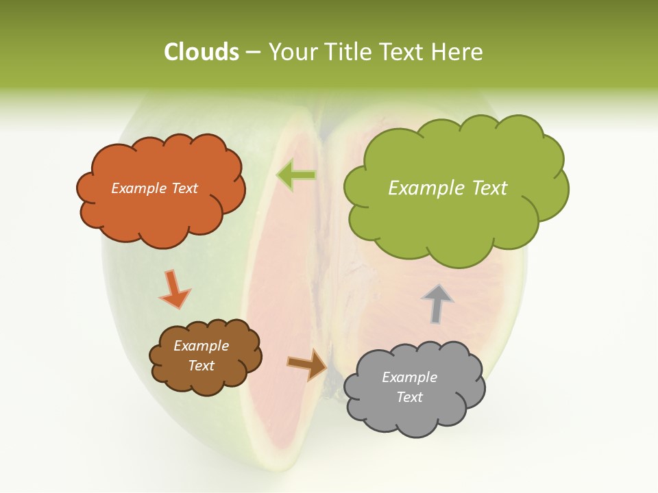 Background Orange Sweet PowerPoint Template