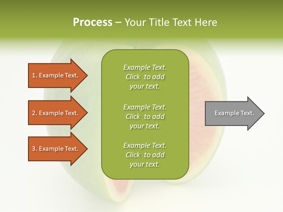 Background Orange Sweet PowerPoint Template