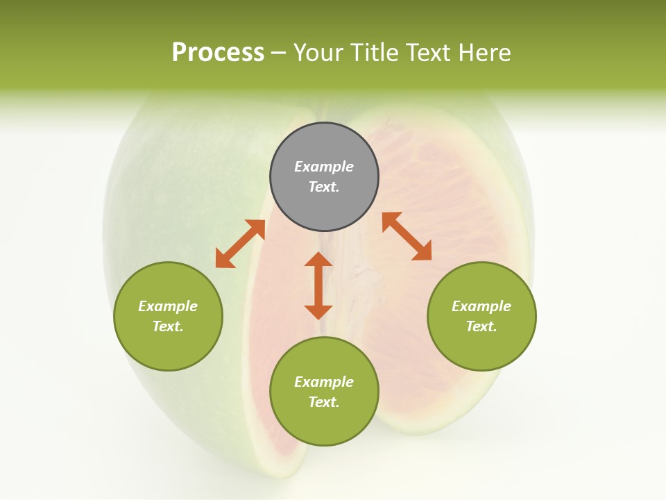 Background Orange Sweet PowerPoint Template