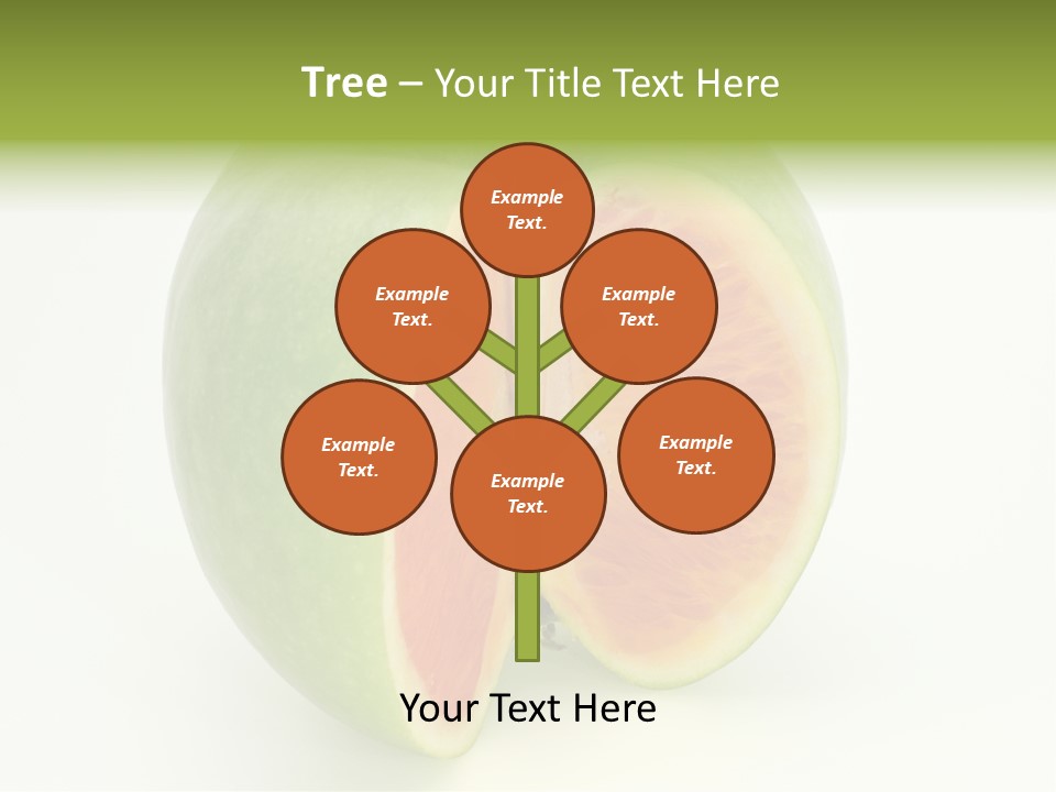 Background Orange Sweet PowerPoint Template