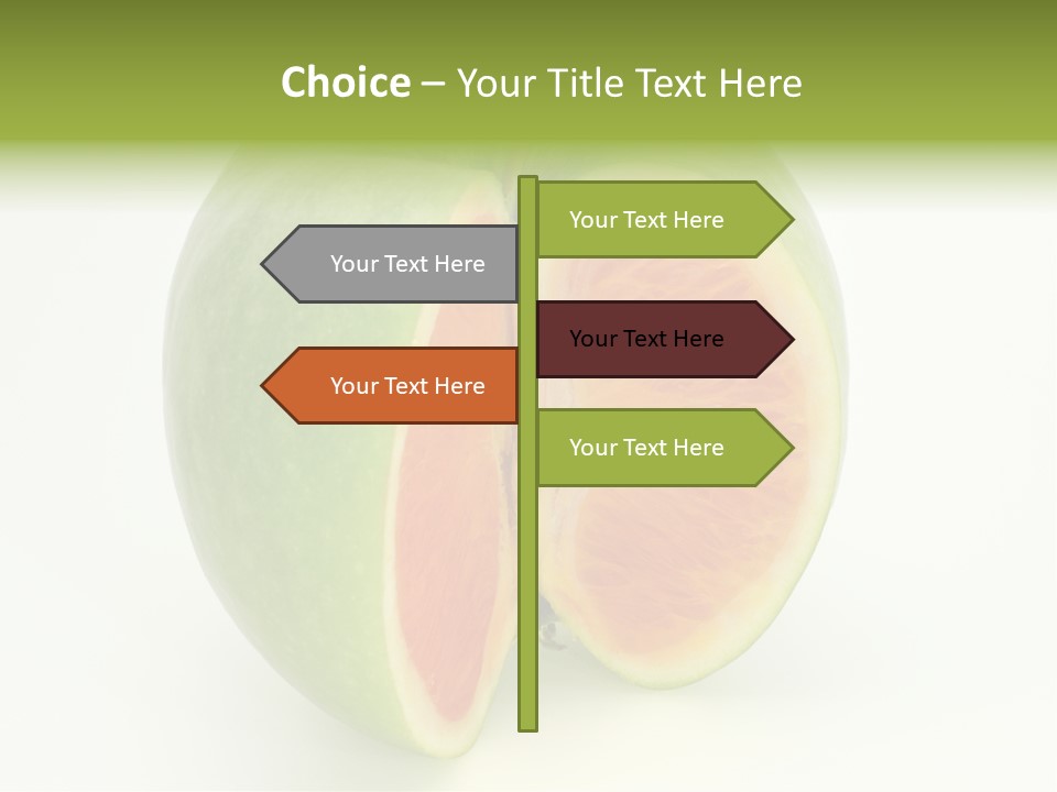 Background Orange Sweet PowerPoint Template