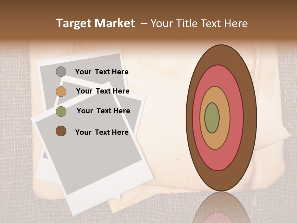 Stack Burnt Worn PowerPoint Template