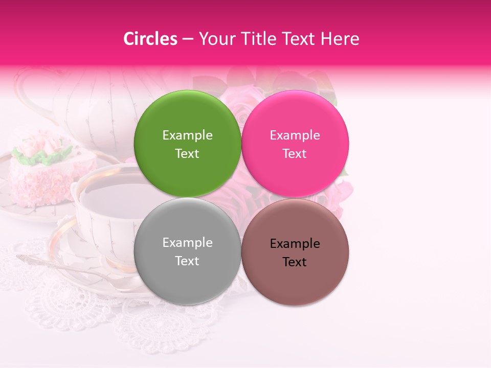 Jug Colorful Tea PowerPoint Template