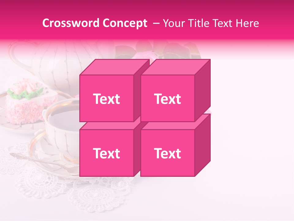 Jug Colorful Tea PowerPoint Template