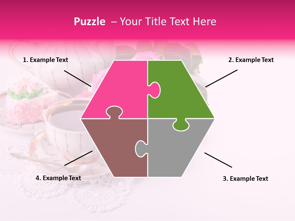 Jug Colorful Tea PowerPoint Template