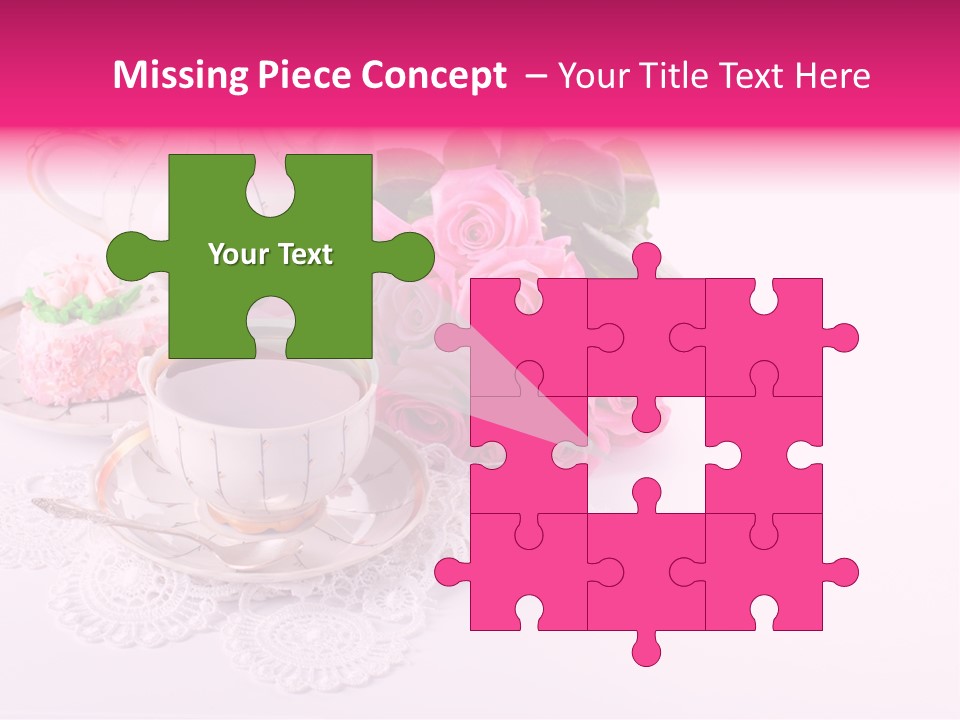 Jug Colorful Tea PowerPoint Template