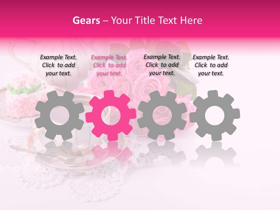 Jug Colorful Tea PowerPoint Template