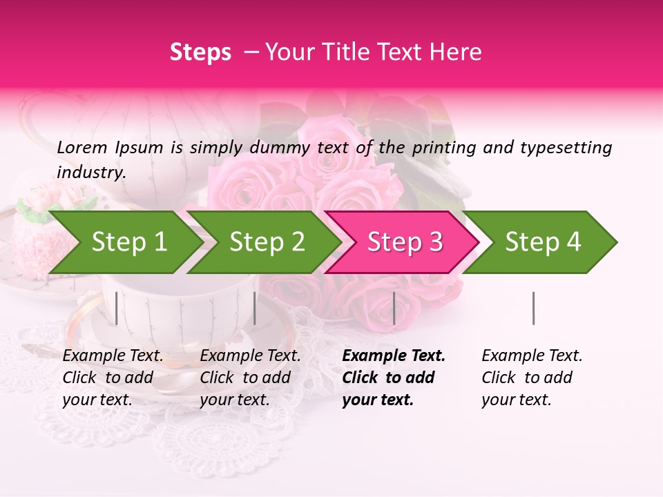 Jug Colorful Tea PowerPoint Template