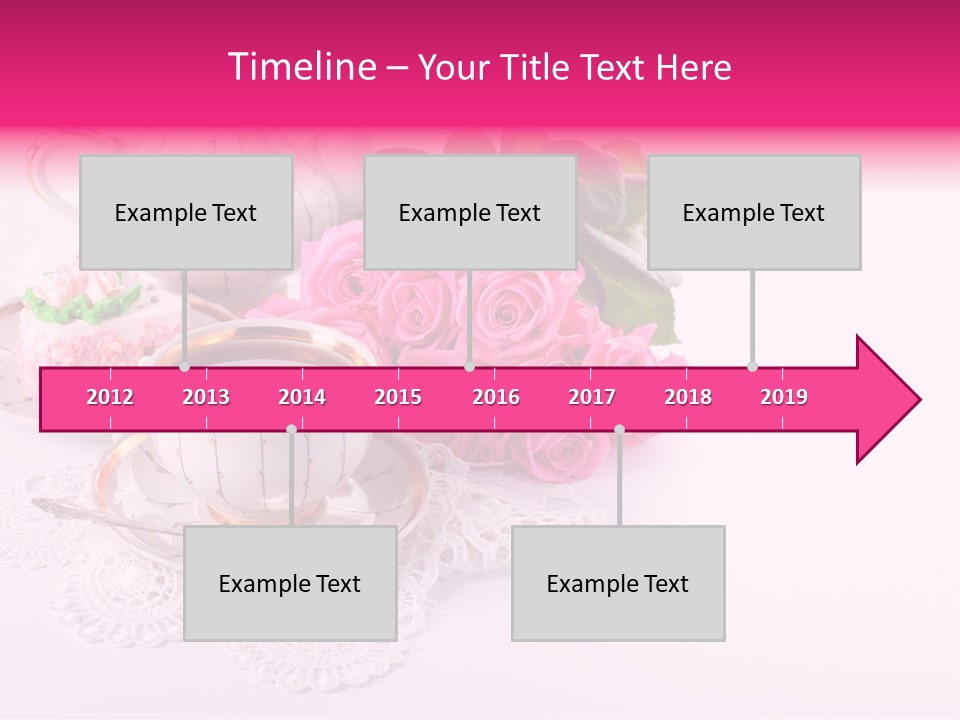 Jug Colorful Tea PowerPoint Template