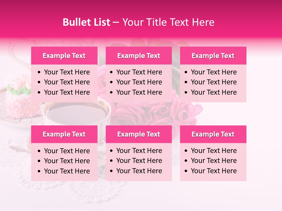 Jug Colorful Tea PowerPoint Template