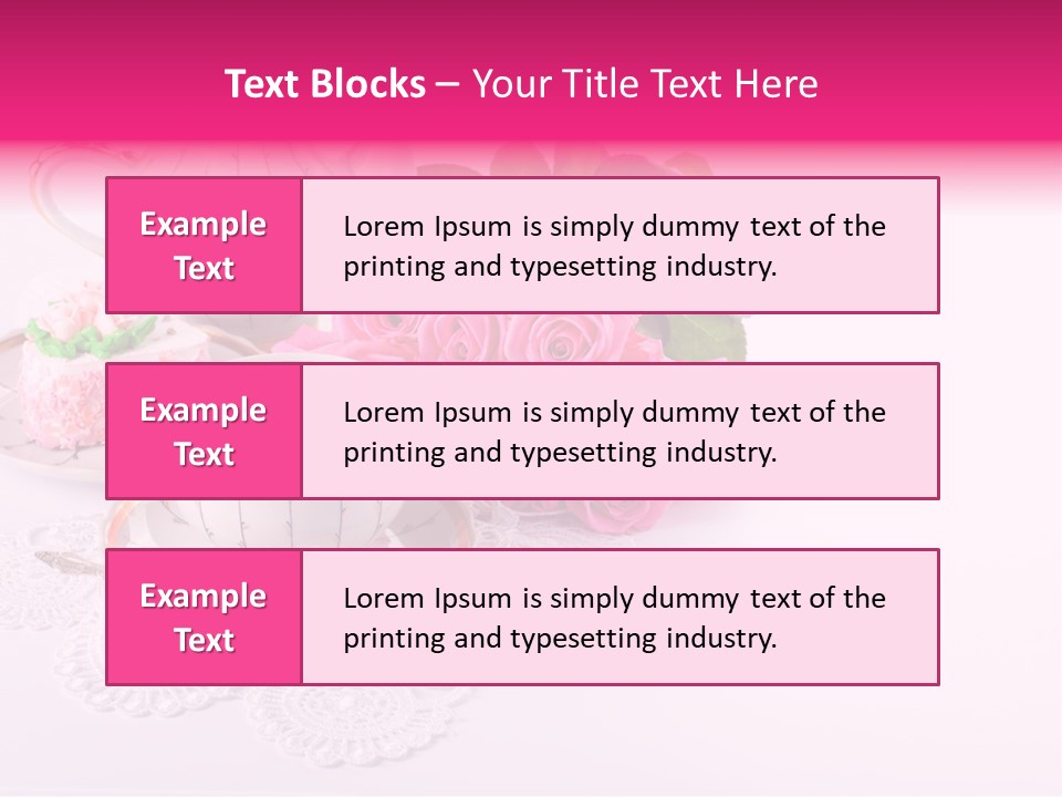 Jug Colorful Tea PowerPoint Template