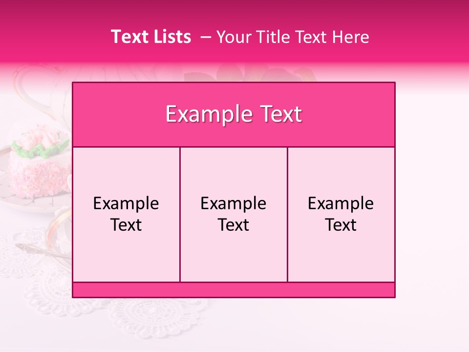 Jug Colorful Tea PowerPoint Template