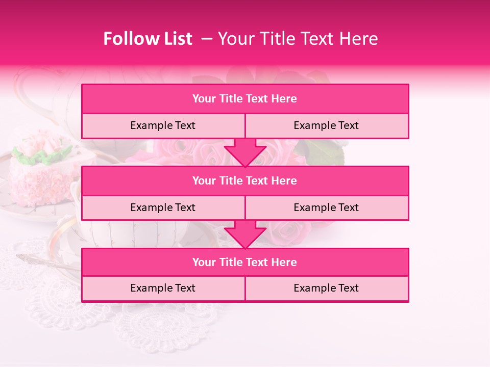 Jug Colorful Tea PowerPoint Template