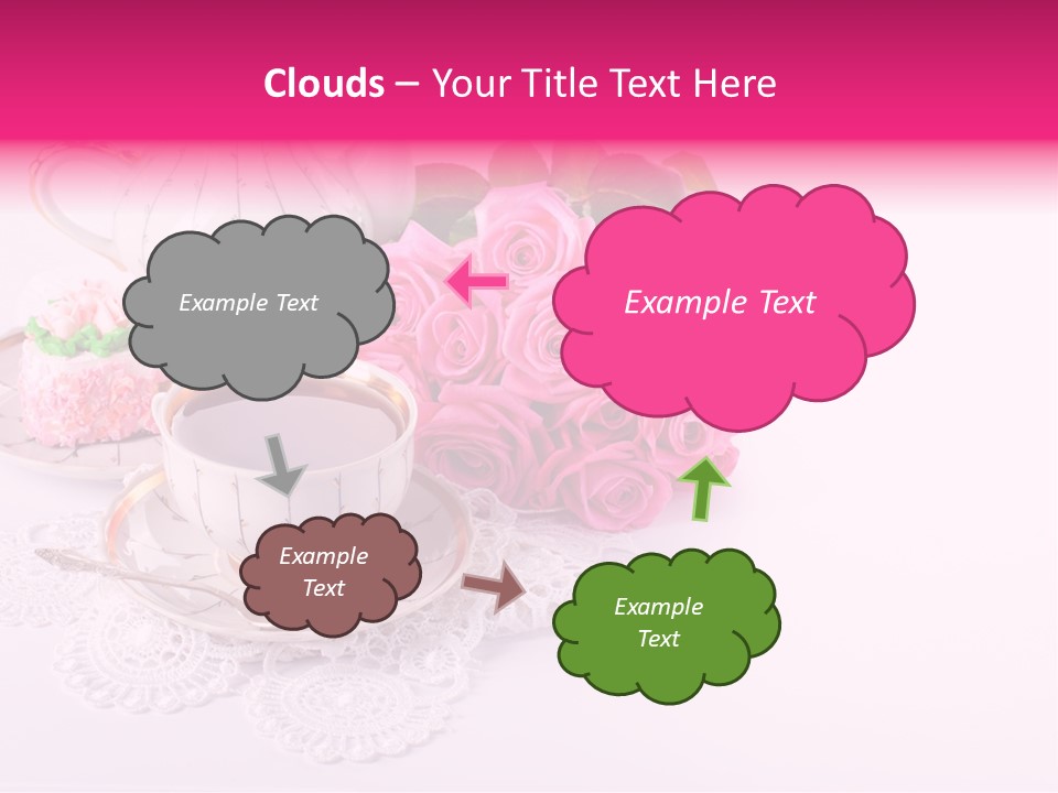 Jug Colorful Tea PowerPoint Template