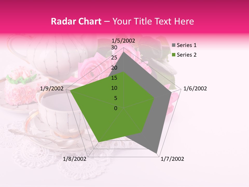 Jug Colorful Tea PowerPoint Template