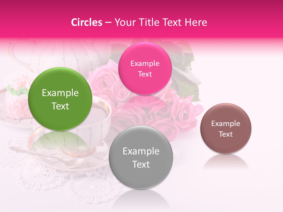 Jug Colorful Tea PowerPoint Template