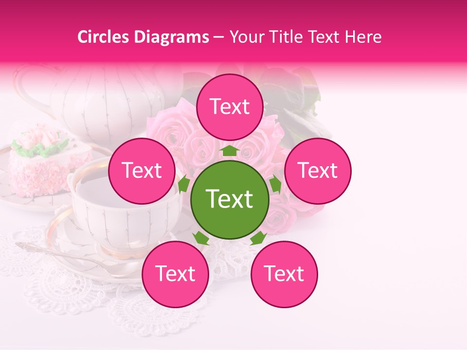 Jug Colorful Tea PowerPoint Template