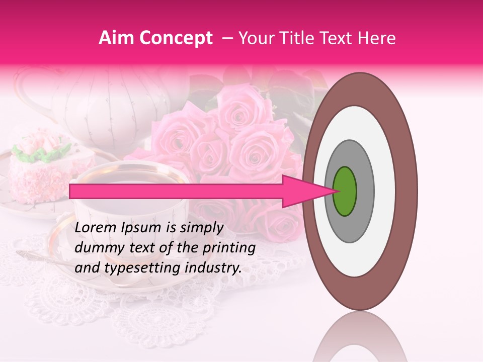 Jug Colorful Tea PowerPoint Template