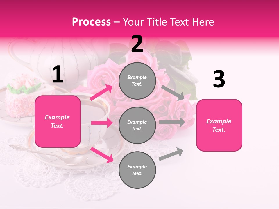 Jug Colorful Tea PowerPoint Template