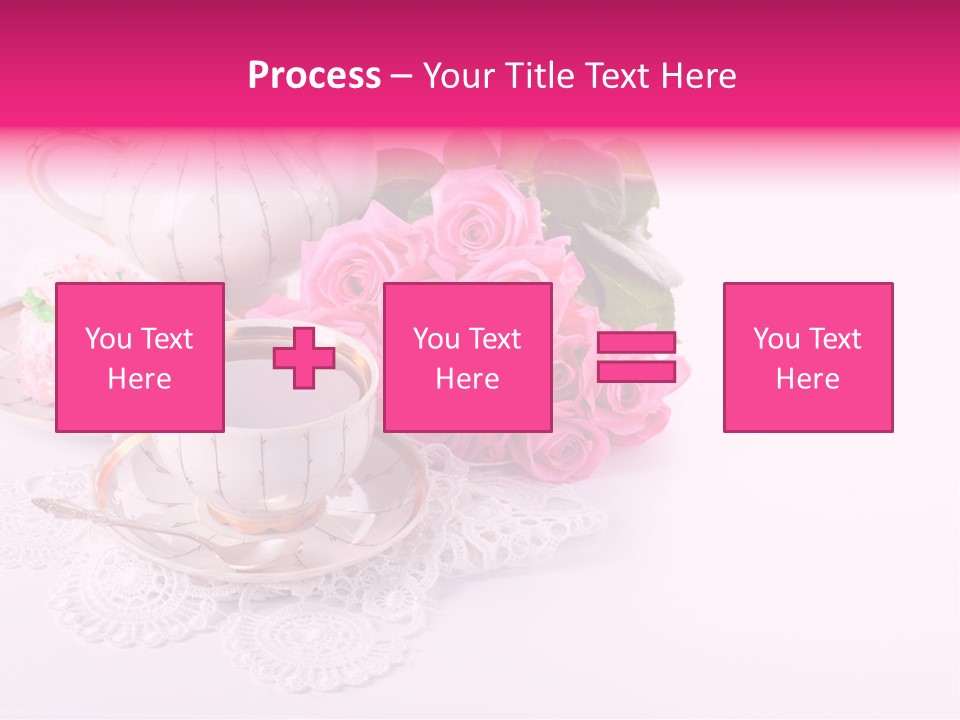 Jug Colorful Tea PowerPoint Template