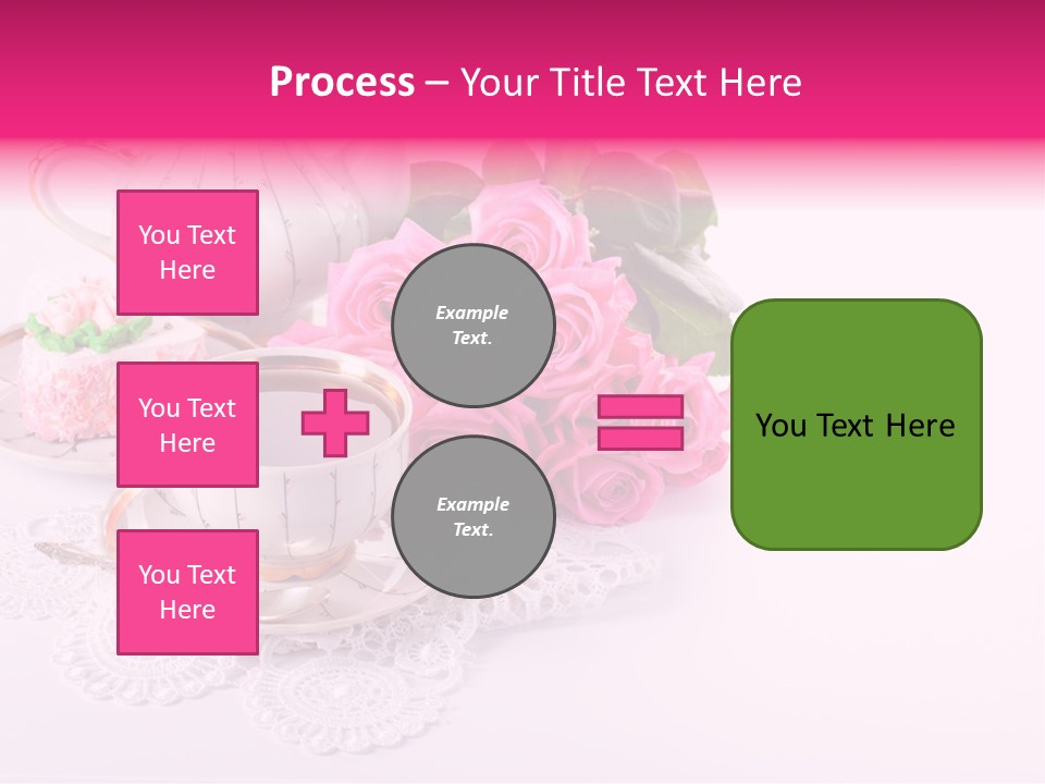 Jug Colorful Tea PowerPoint Template