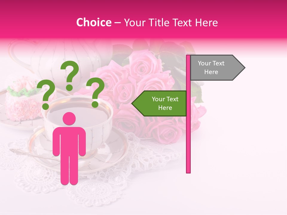 Jug Colorful Tea PowerPoint Template