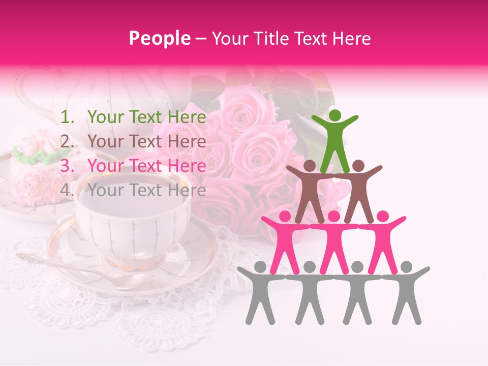 Jug Colorful Tea PowerPoint Template
