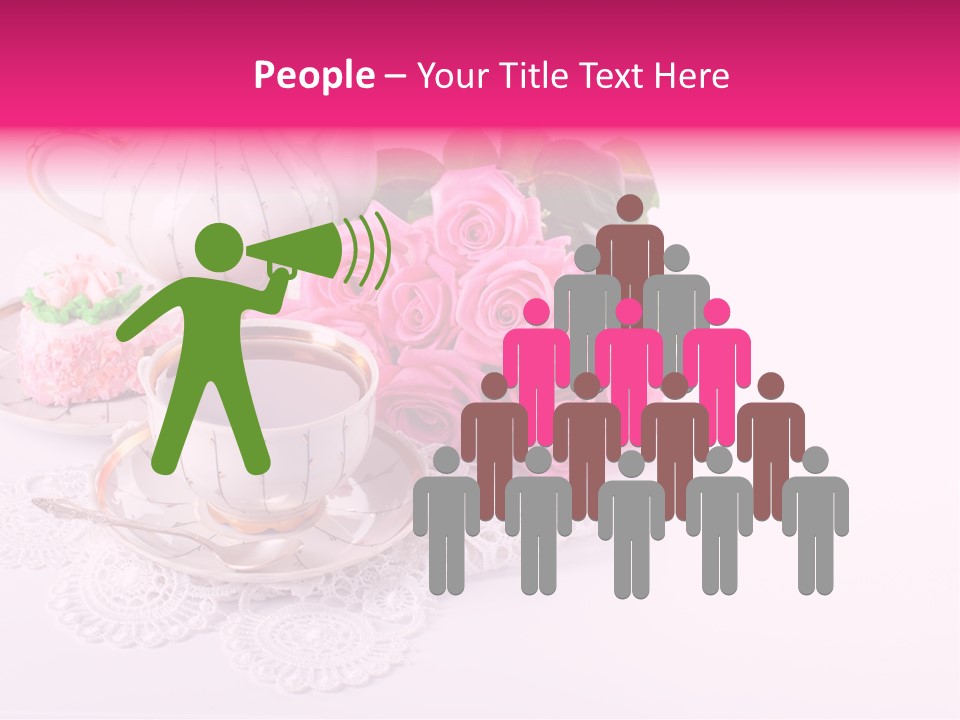 Jug Colorful Tea PowerPoint Template