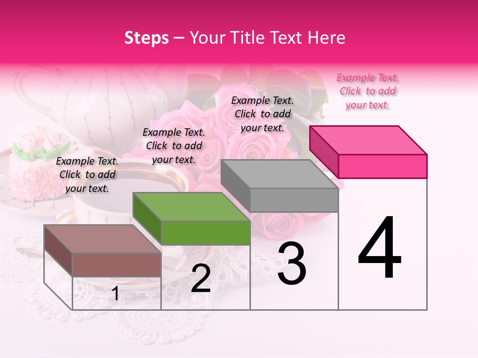 Jug Colorful Tea PowerPoint Template