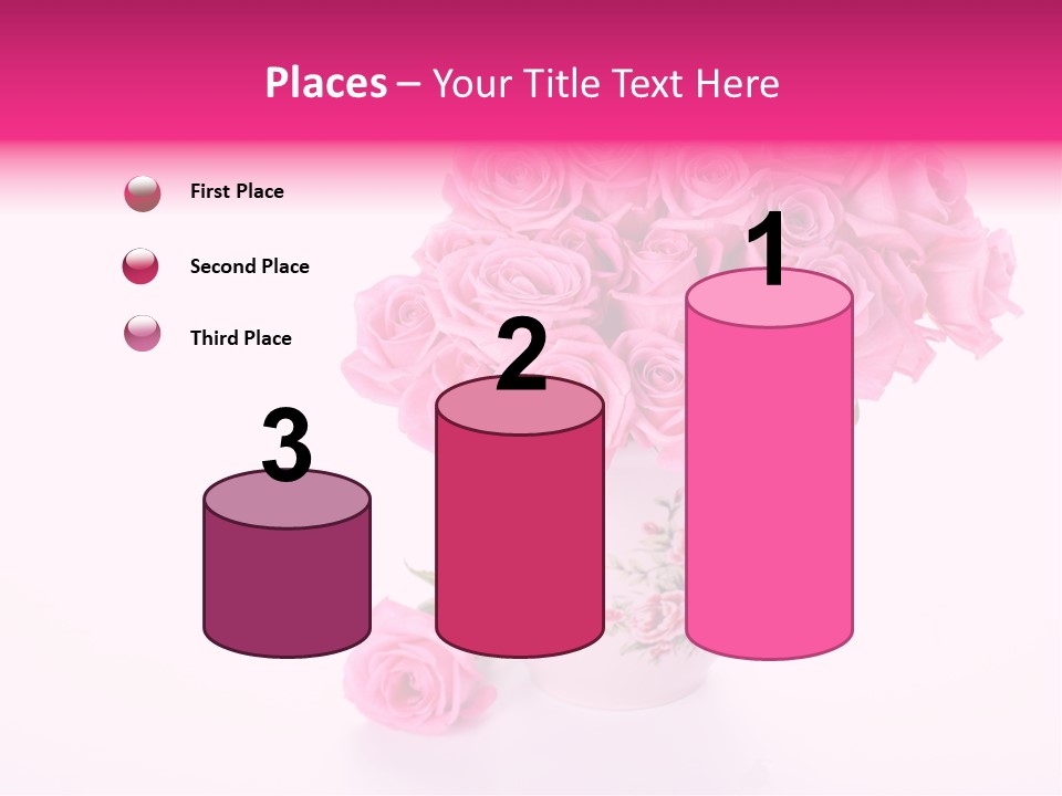 Romance Ummer Flower PowerPoint Template