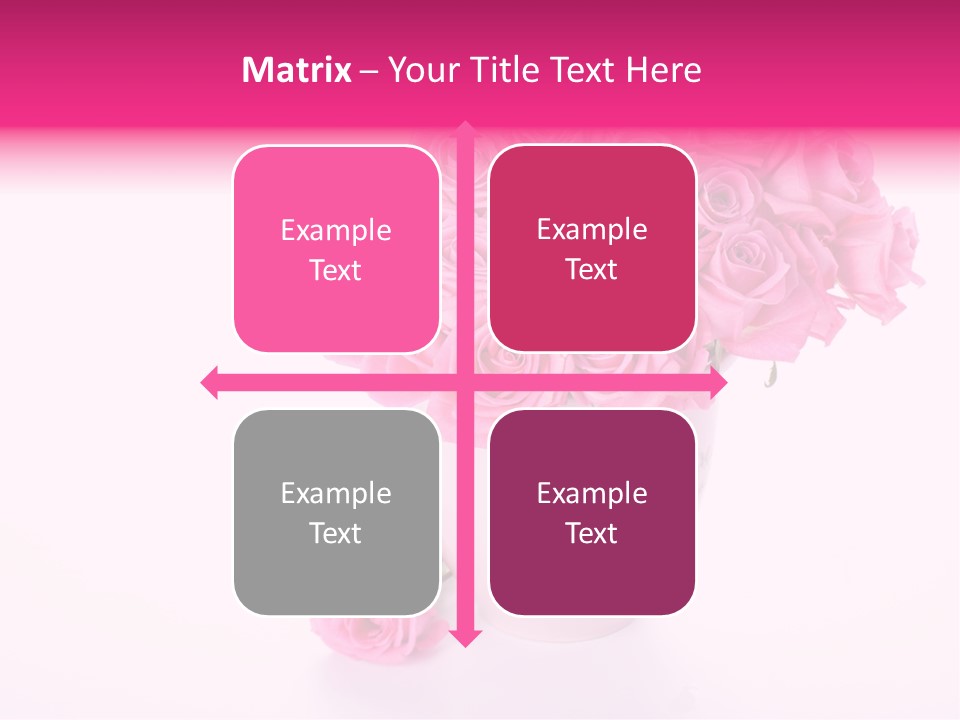 Romance Ummer Flower PowerPoint Template