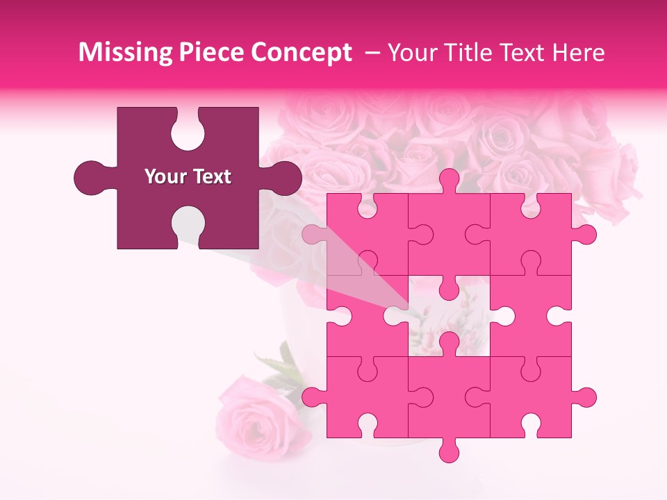 Romance Ummer Flower PowerPoint Template