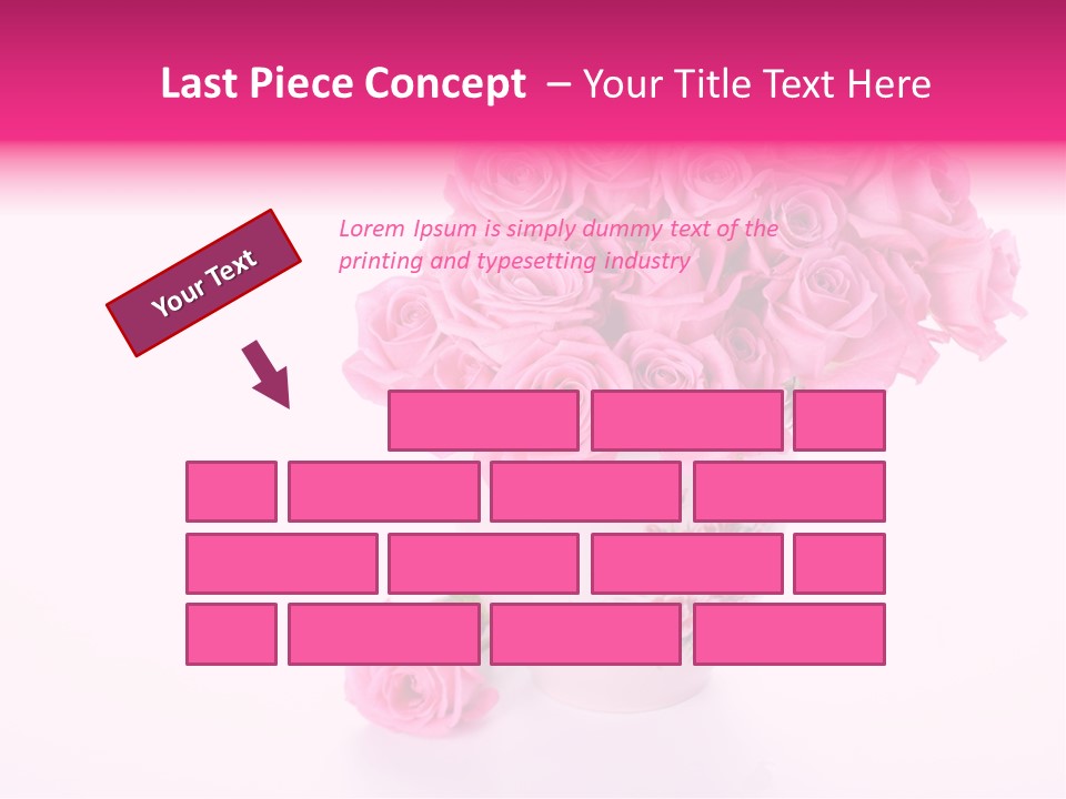 Romance Ummer Flower PowerPoint Template
