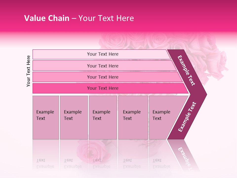 Romance Ummer Flower PowerPoint Template