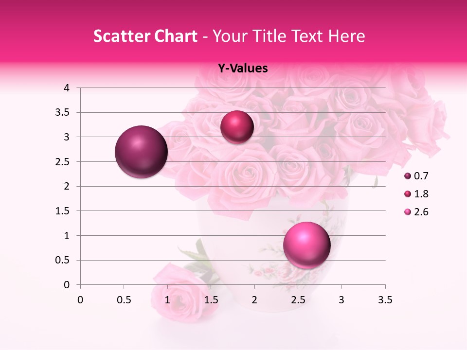 Romance Ummer Flower PowerPoint Template