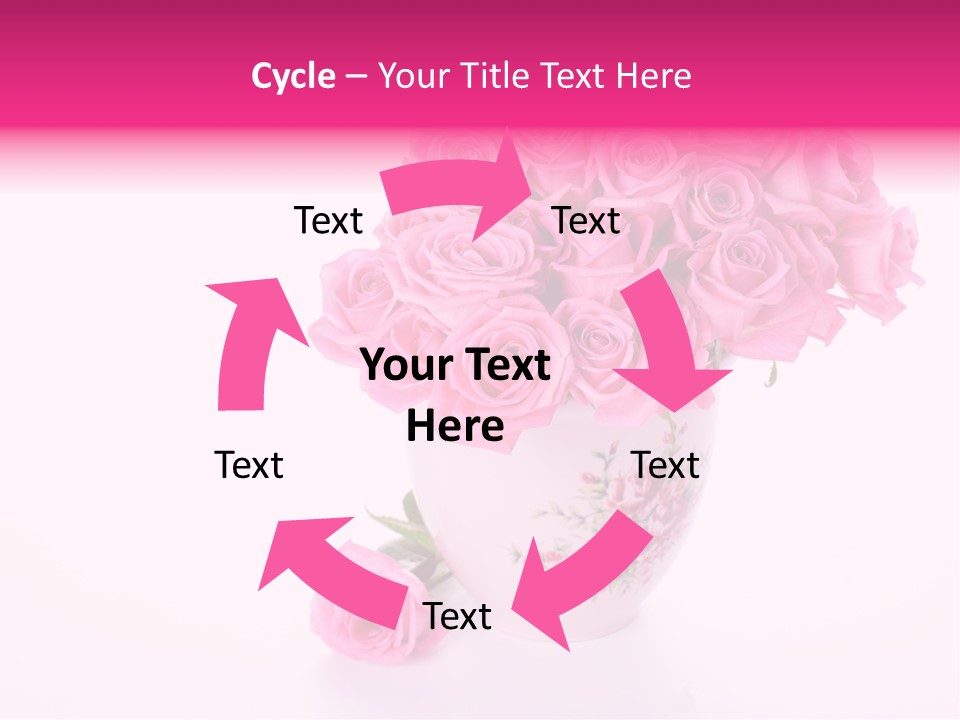 Romance Ummer Flower PowerPoint Template