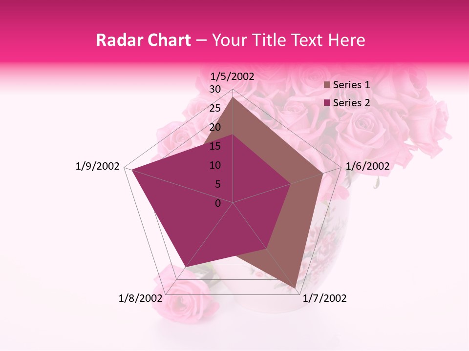 Romance Ummer Flower PowerPoint Template