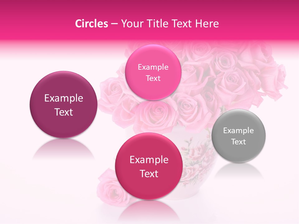 Romance Ummer Flower PowerPoint Template