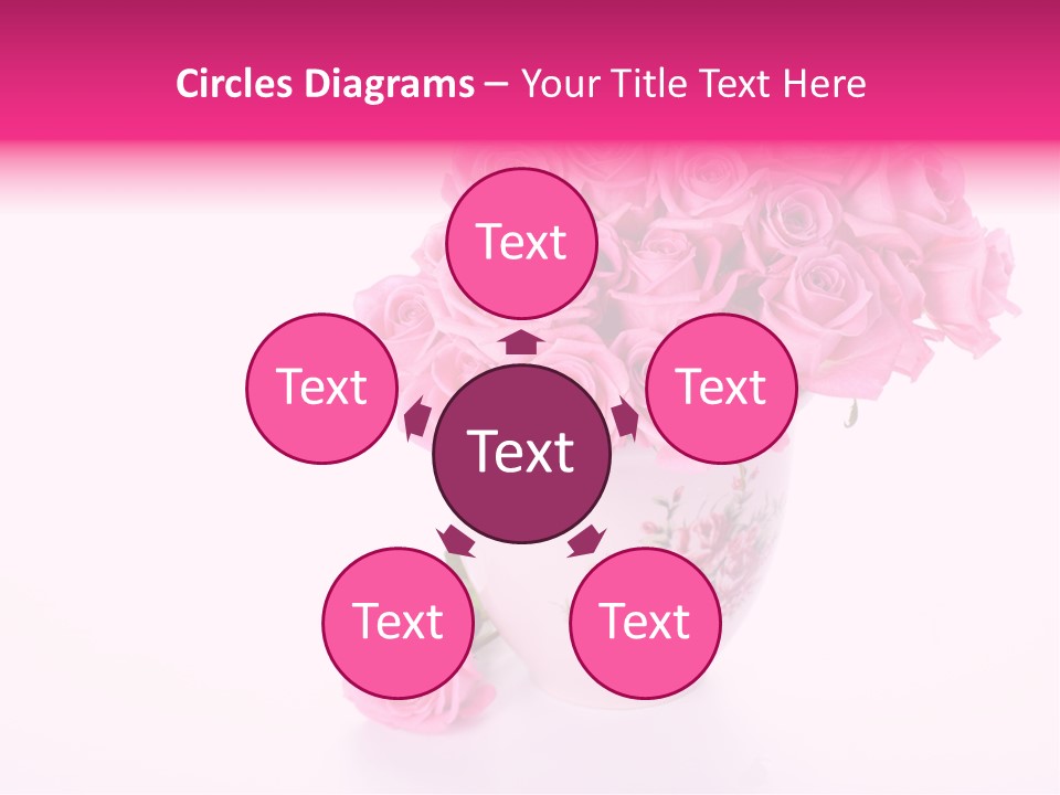 Romance Ummer Flower PowerPoint Template