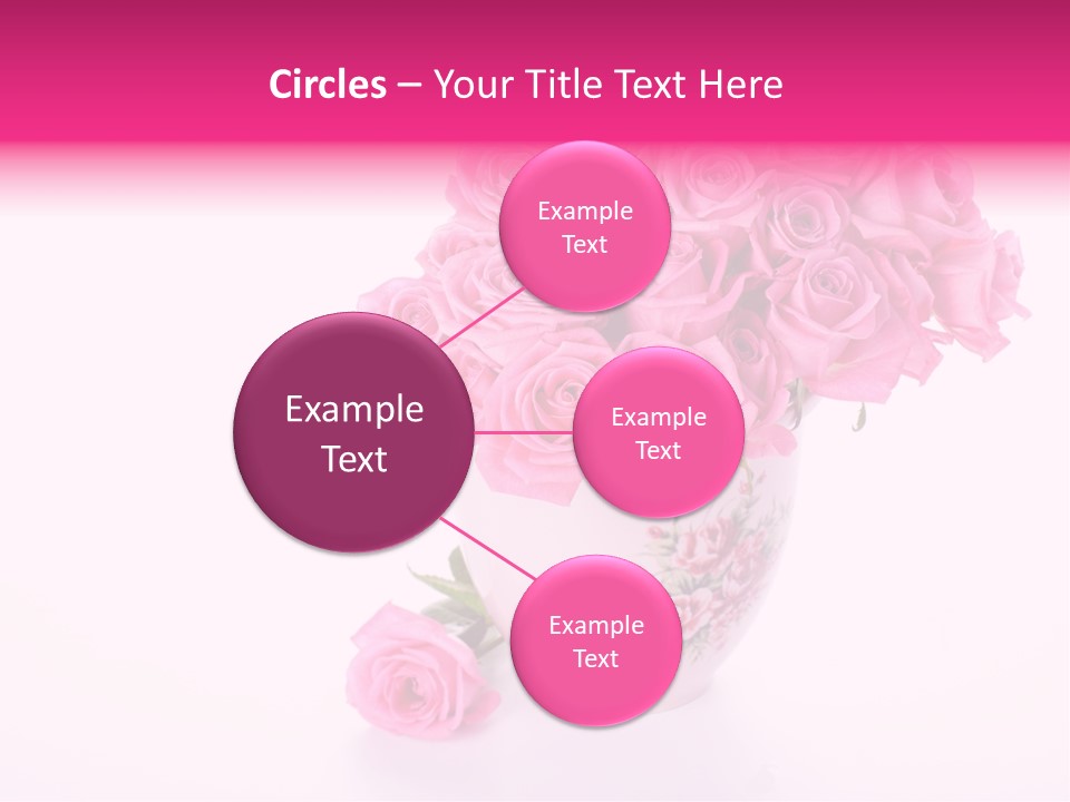 Romance Ummer Flower PowerPoint Template