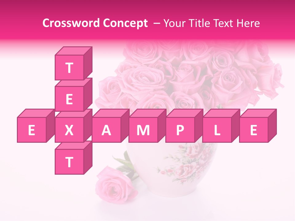 Romance Ummer Flower PowerPoint Template