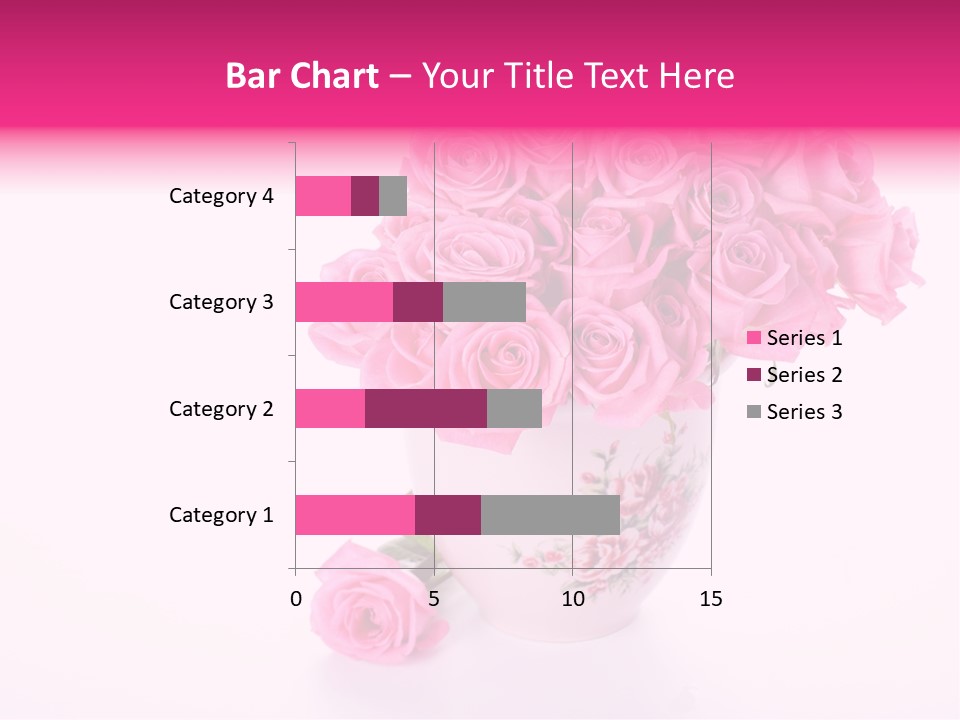 Romance Ummer Flower PowerPoint Template