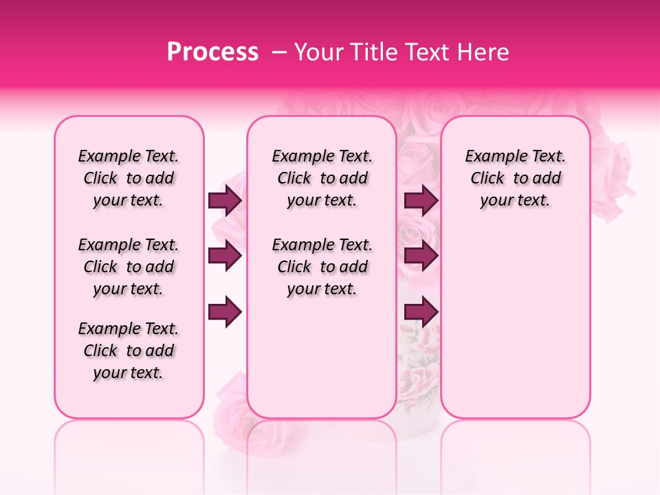 Romance Ummer Flower PowerPoint Template
